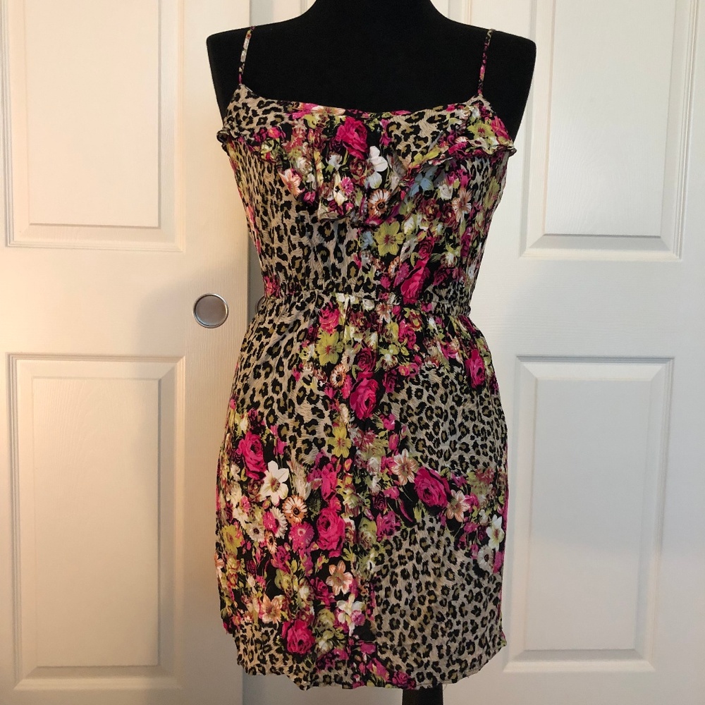 Rue21 Floral/Leopard Dress